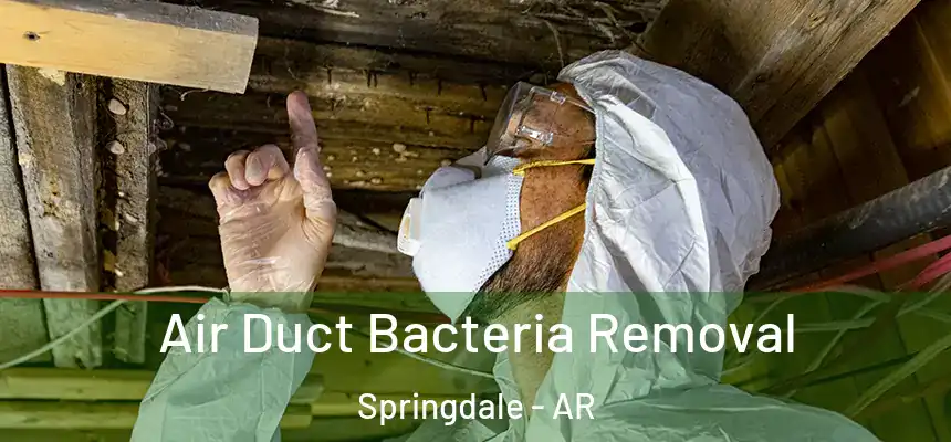 Air Duct Bacteria Removal Springdale - AR