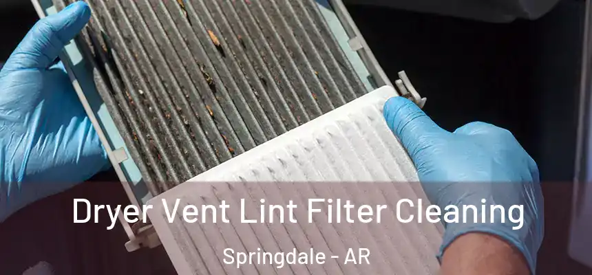 Dryer Vent Lint Filter Cleaning Springdale - AR